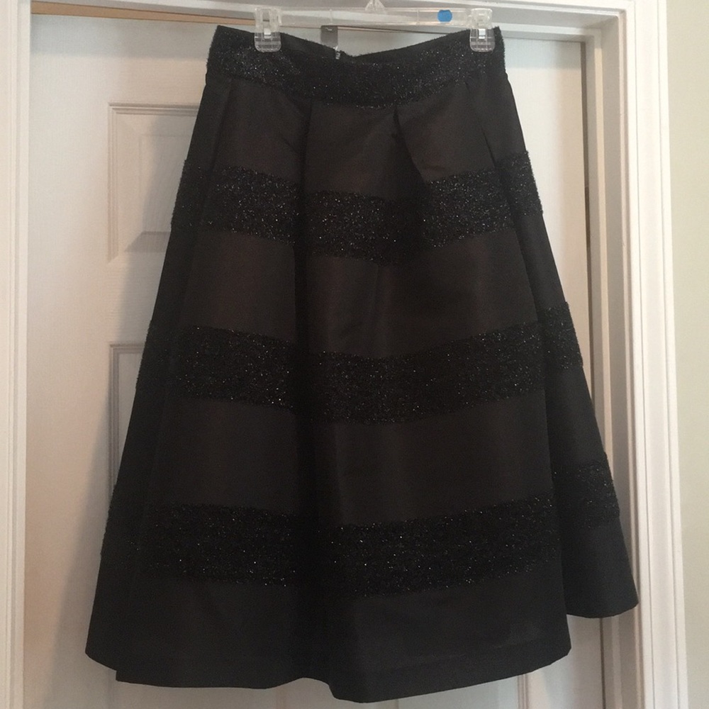 Ronnie Nicole black skirt